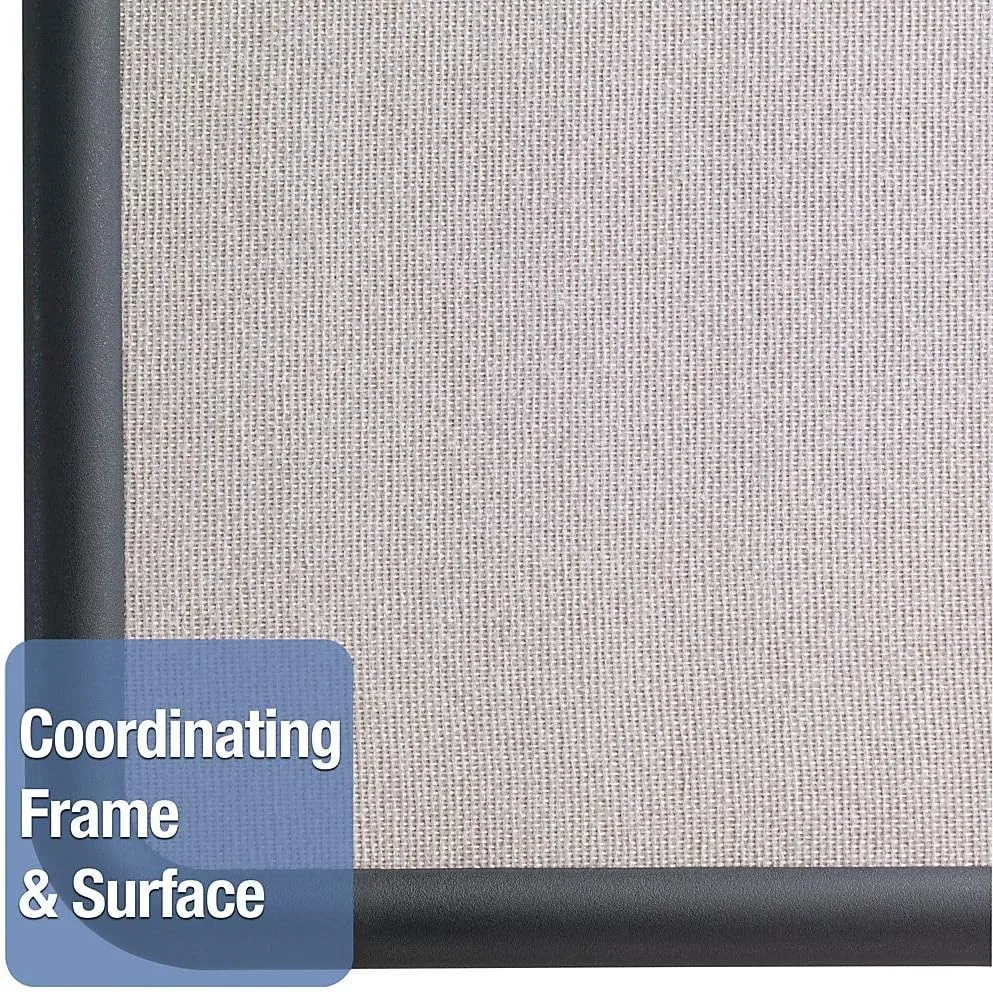 QUARTET Contour Fabric Bulletin Board