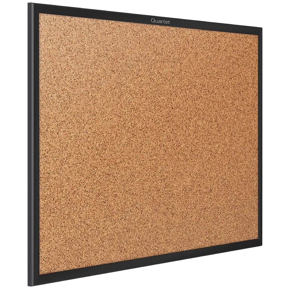 QUARTET Classic Cork Bulletin Board with Aluminum Frame