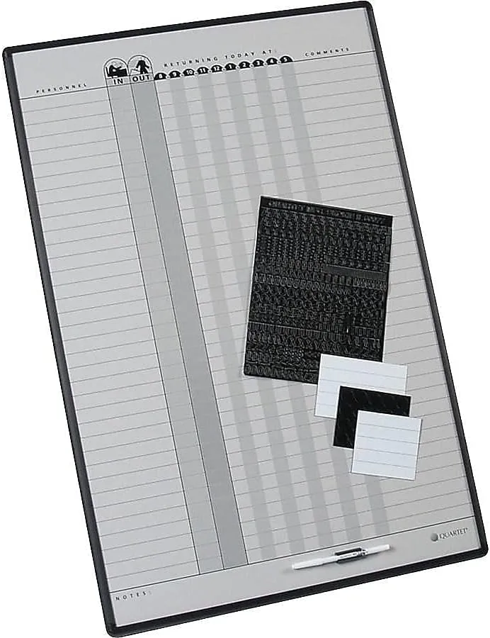QUARTET DuraMax Porcelain In/Out Personnel Board System