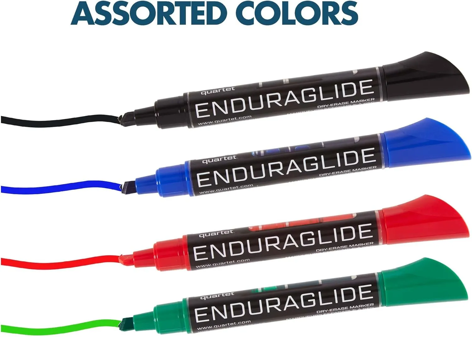 QUARTET EnduraGlide Dry-Erase Marker Kit with Cleaner & Eraser