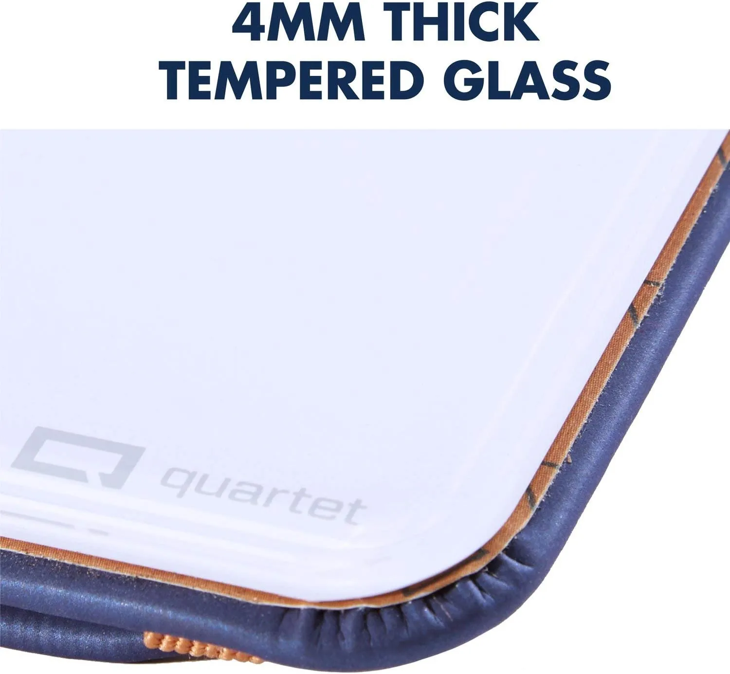 QUARTET Portable Glass Dry-Erase Pad, 5 x 8