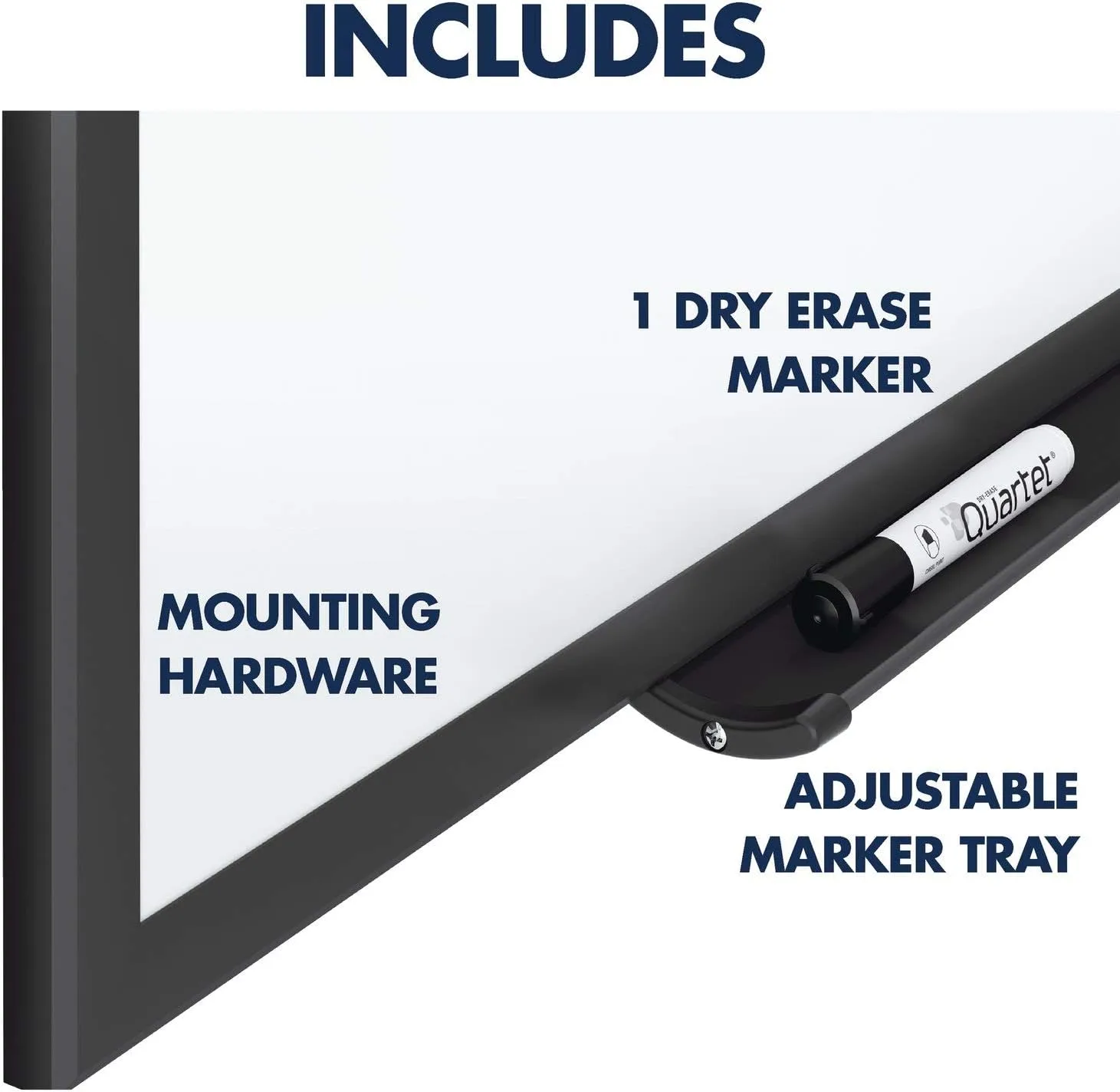 QUARTET Magnetic Dry Erase Whiteboard