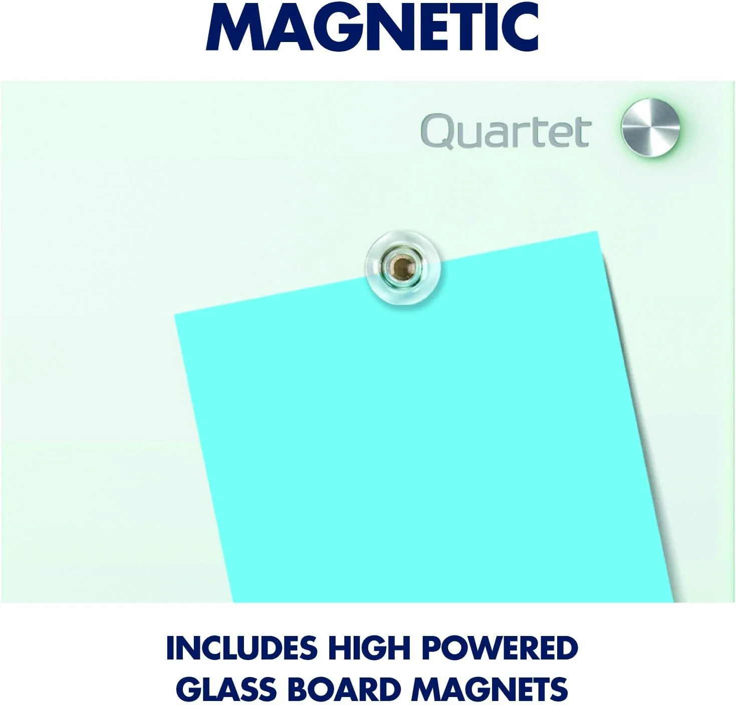 Quartet Infinity Magnetic Glass Dry-Erase Whiteboard
