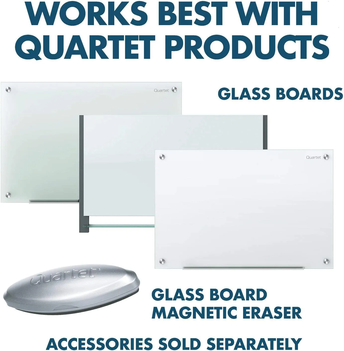Quartet Premium Glass Board Dry-Erase Markers, Bullet Tip