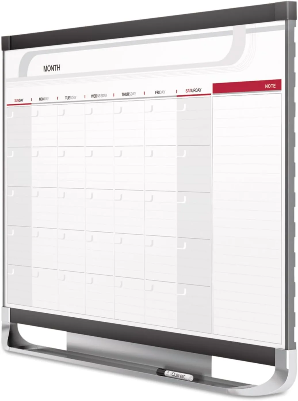 QUARTET Prestige 2 Total Erase Magnetic Calendar Board