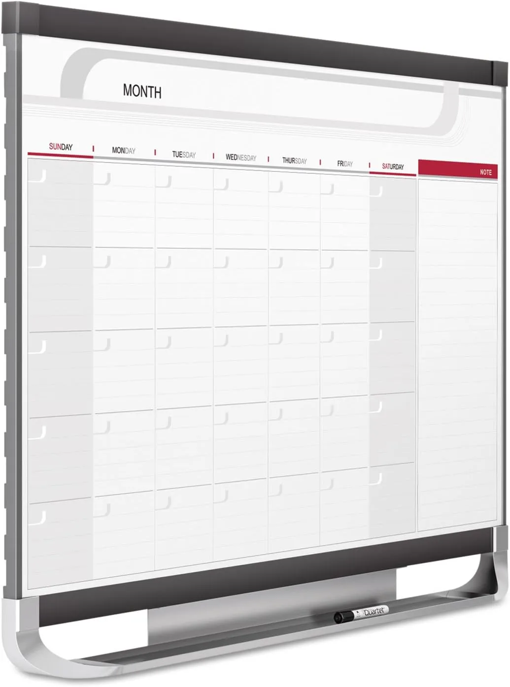 QUARTET Prestige 2 Total Erase Magnetic Calendar Board