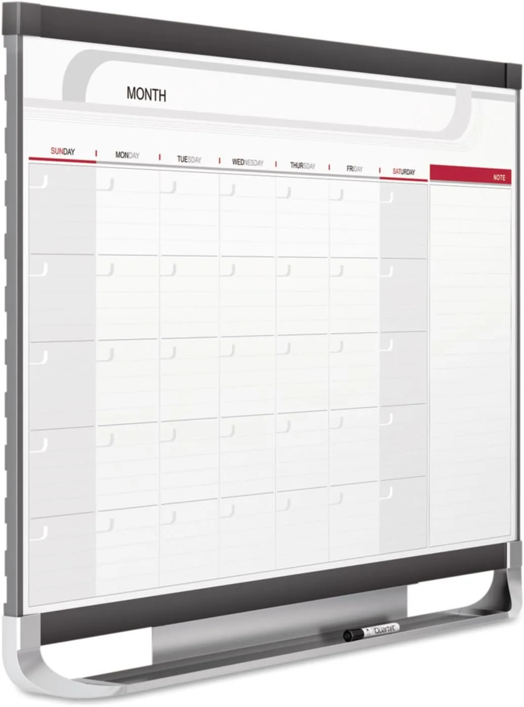 QUARTET Prestige 2 Total Erase Magnetic Calendar Board