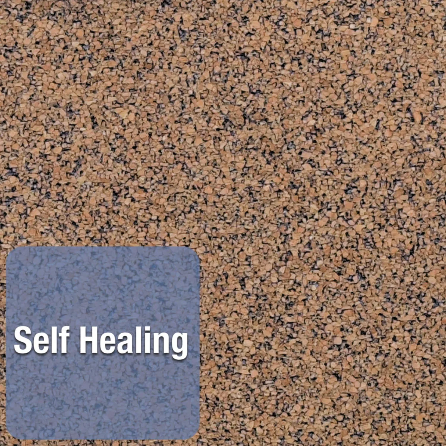 QUARTET Prestige Colored Cork Bulletin Board