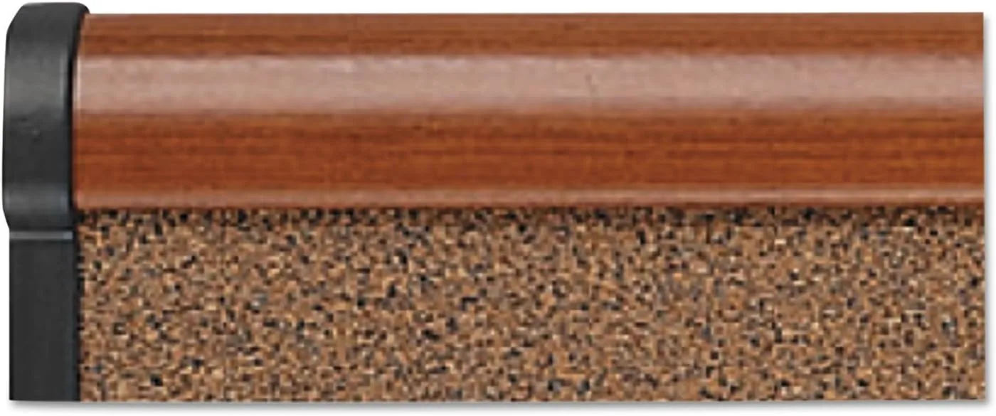 QUARTET Prestige Colored Cork Bulletin Board