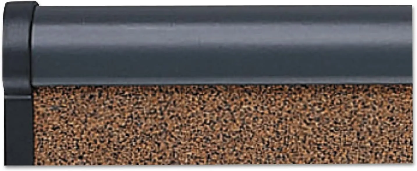 QUARTET Prestige Colored Cork Bulletin Board