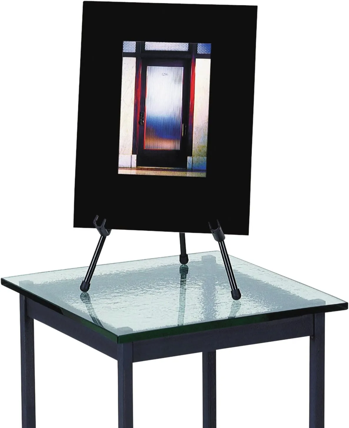 Quartet Easel, Tabletop Instant, 14" High, Supports up to 5 lbs., Portable & Collapsible, Black (28E) Standard