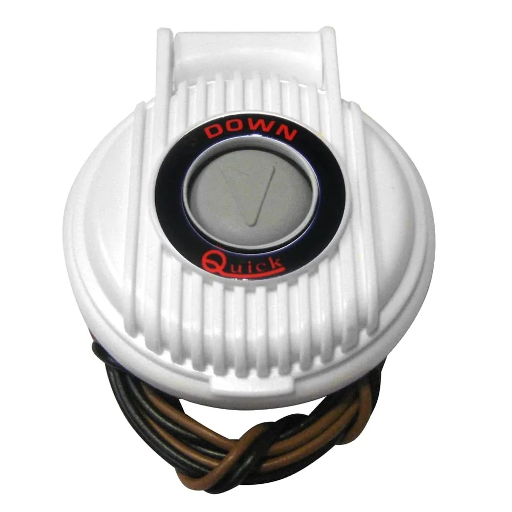 Quick 900/DW Anchor Lowering Foot Switch-White - FP900DW00000A00