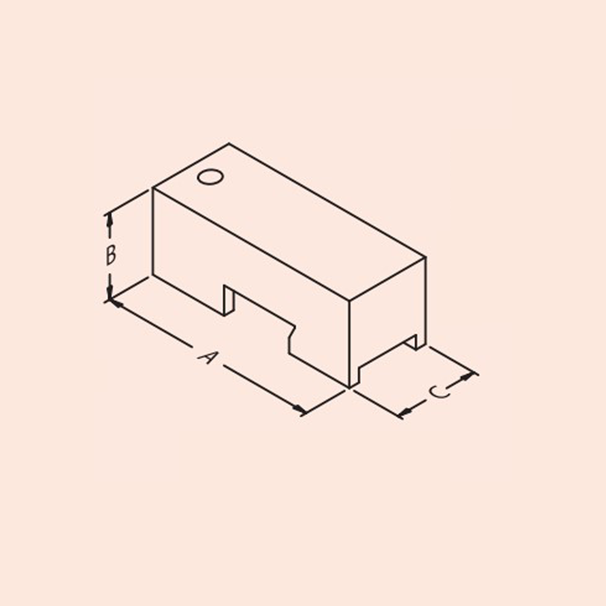 200mm QC Top Jaw B=60