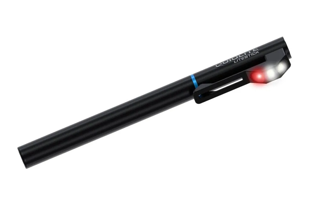QUIQLITE LiteStick 200 Lumens USB Rechargeable Programmable Pocket LED Flashlight