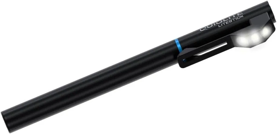 QUIQLITE LiteStick 200 Lumens USB Rechargeable Programmable Pocket LED Flashlight