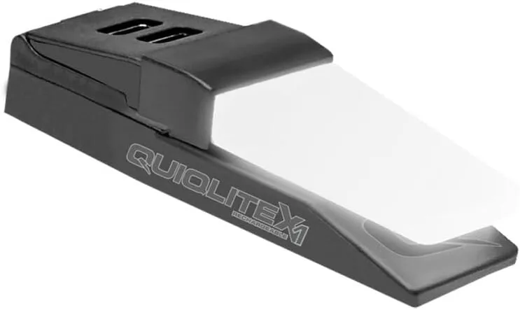 QuiqLiteX1 Tactical Blue/White Hands-Free LED Pocket Light 5/75/150 Lumens