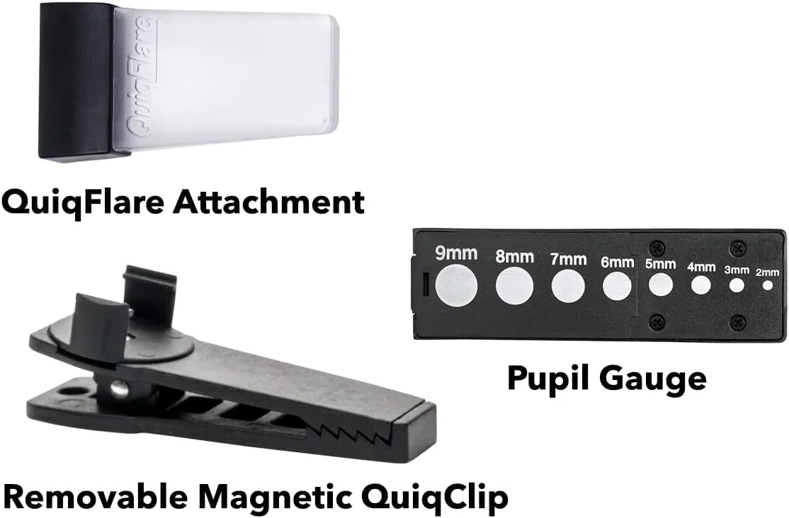 QUIQLITEX Hands-Free LED Pocket Light (USB Type-C Rechargeable)