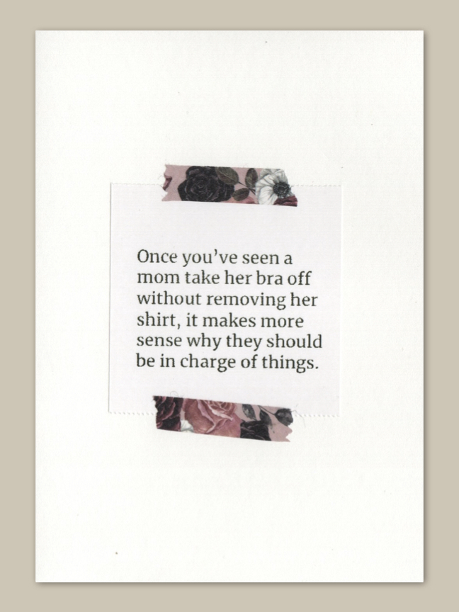 Quote Card In Charge