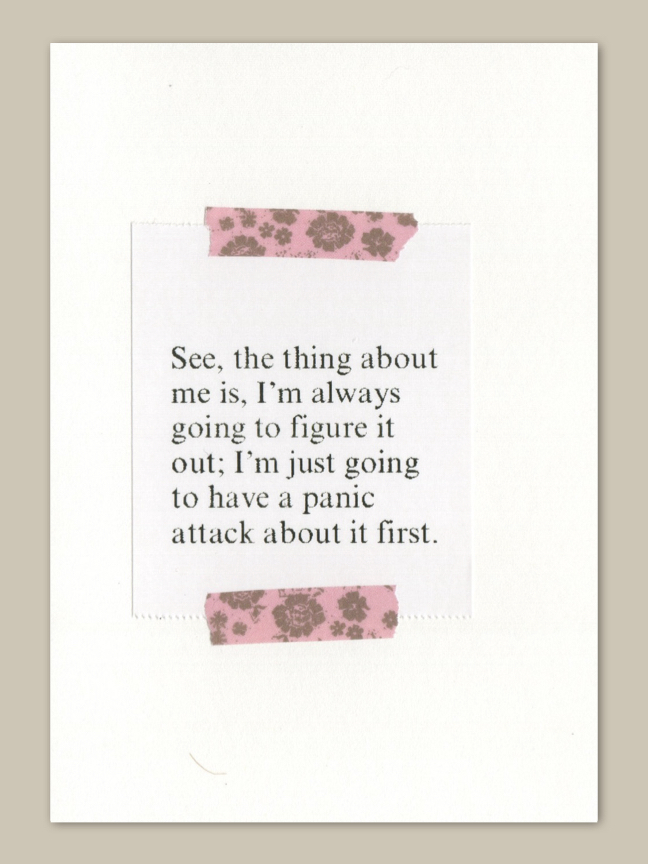 Quote Card Panic Attack