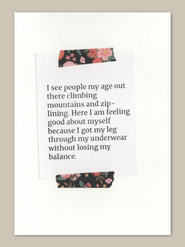 Quote Card Zip-Lining