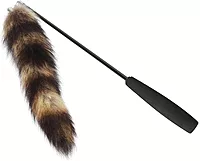 Premium Faux Fur Tail Cat Teaser Wand Toy