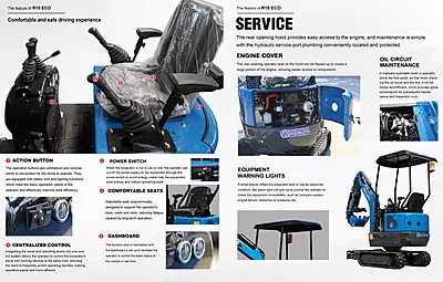 Rippa R10-6 Mini excavator