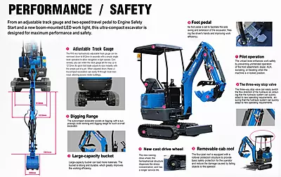 Rippa R10-6 Mini excavator