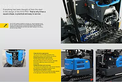Rippa R18-5 Mini excavator
