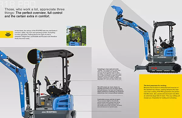 Rippa R18-5 Mini excavator