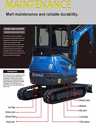 Rippa R22-4 Mini Excavator