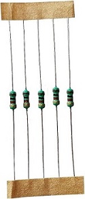 330K OHM, 1/4 WATT RESISTOR(5 PACK)