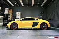 Audi R8 Coupe & Spyder IMPII Style Carbon Fiber Side Door Blades | Performance Overlay Upgrade