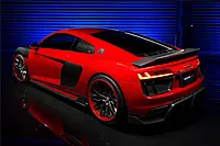 Audi R8 GEN2 & GEN3 Coupe GT Style Carbon Fiber Trunk Wing | High-Mount Motorsport Spoiler