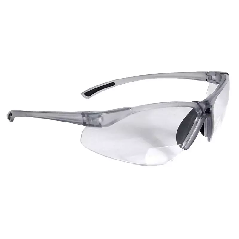 RADIANS Safety Glasses, Bifocal Clear 2.5, Full-Framed