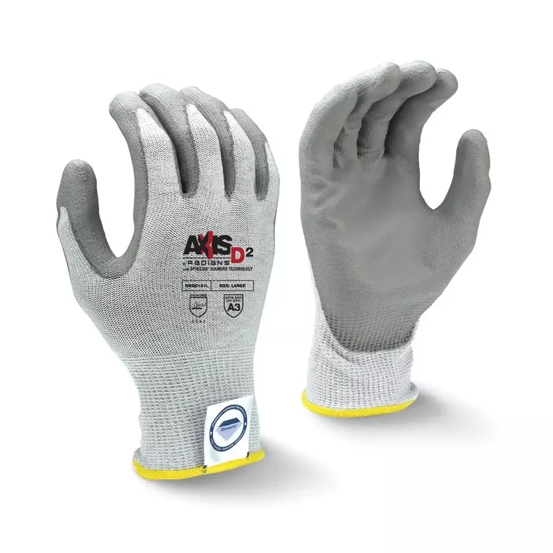 AXIS D2 DYNEEMA CUT 3 GLOVE LARGE - Radians RWGD101L Industrial Safety Gloves