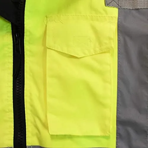 Radians SJ110B-3ZGS-2X Industrial Safety Jacket, Multicolor, One Size