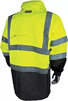 Radians RW30-3Z1Y-M Industrial Safety Coated Rain Jacket,Multi,One Size