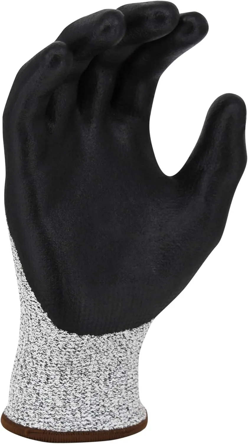 Radians RWG555 Axis Cut Protection Level A4 Foam Nitrile Dipped Workk Glove, Large, Multi (RWG555L)