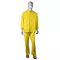 Radians RS01-NSYV-L Industrial Safety Rainsuit - Yellow (L)