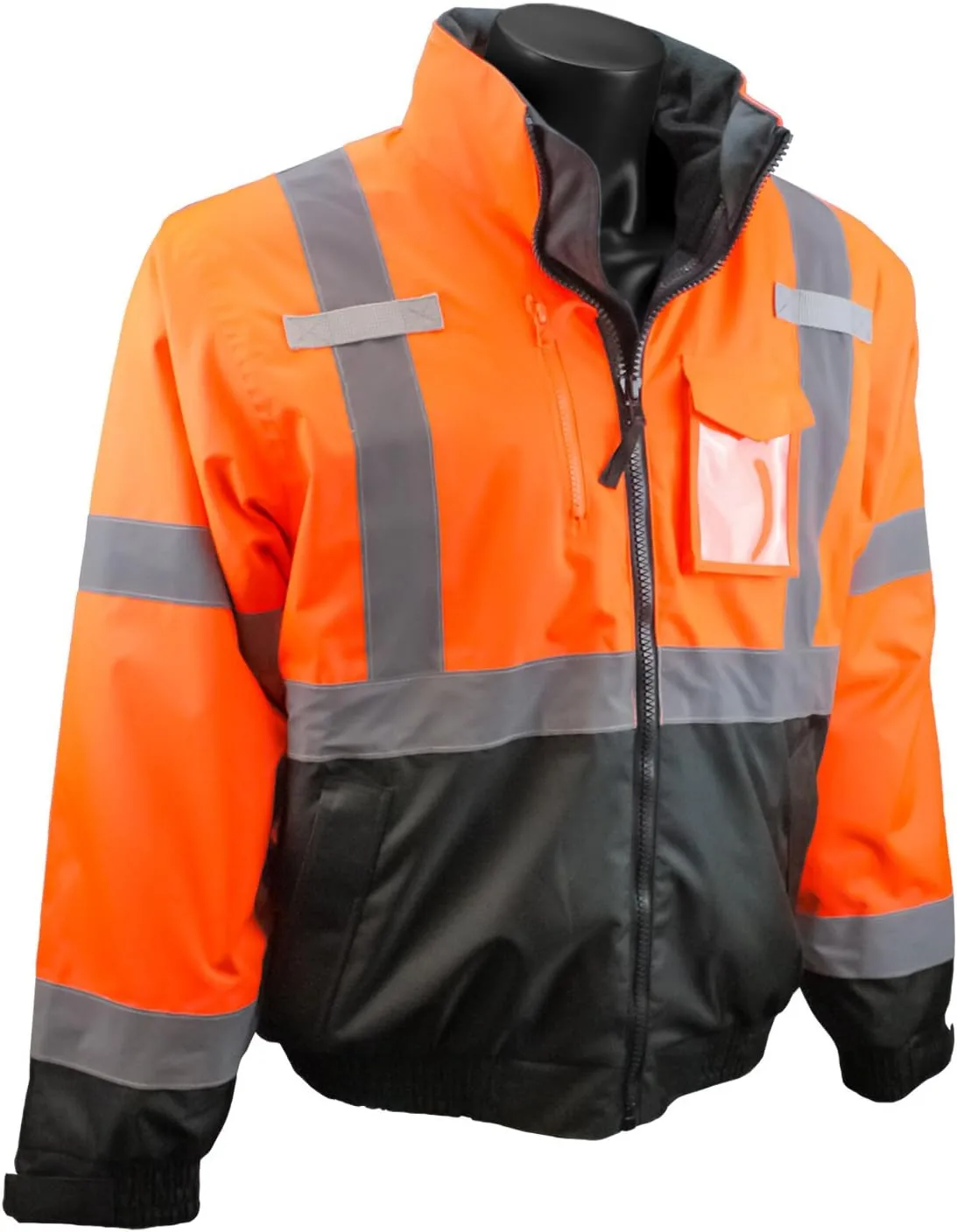 RADIANS SJ210B Three-in-One Deluxe Hi-Viz Bomber Jacket