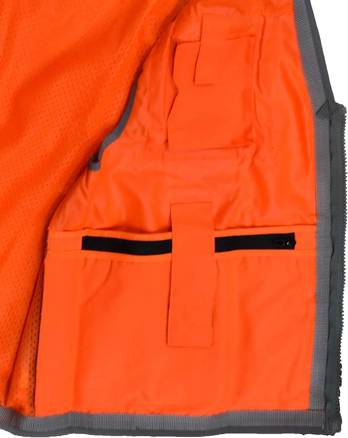 RADIANS SV55 Class 2 Heavy Woven Two Tone Engineer Vest with Padded Neck