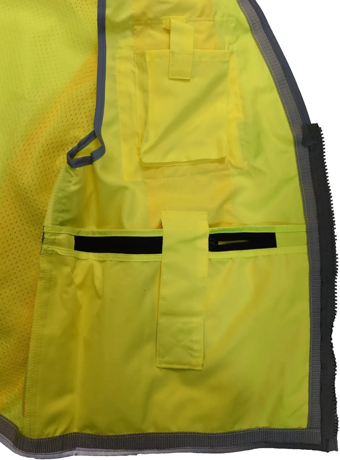 RADIANS SV55 Class 2 Heavy Woven Two Tone Engineer Vest with Padded Neck