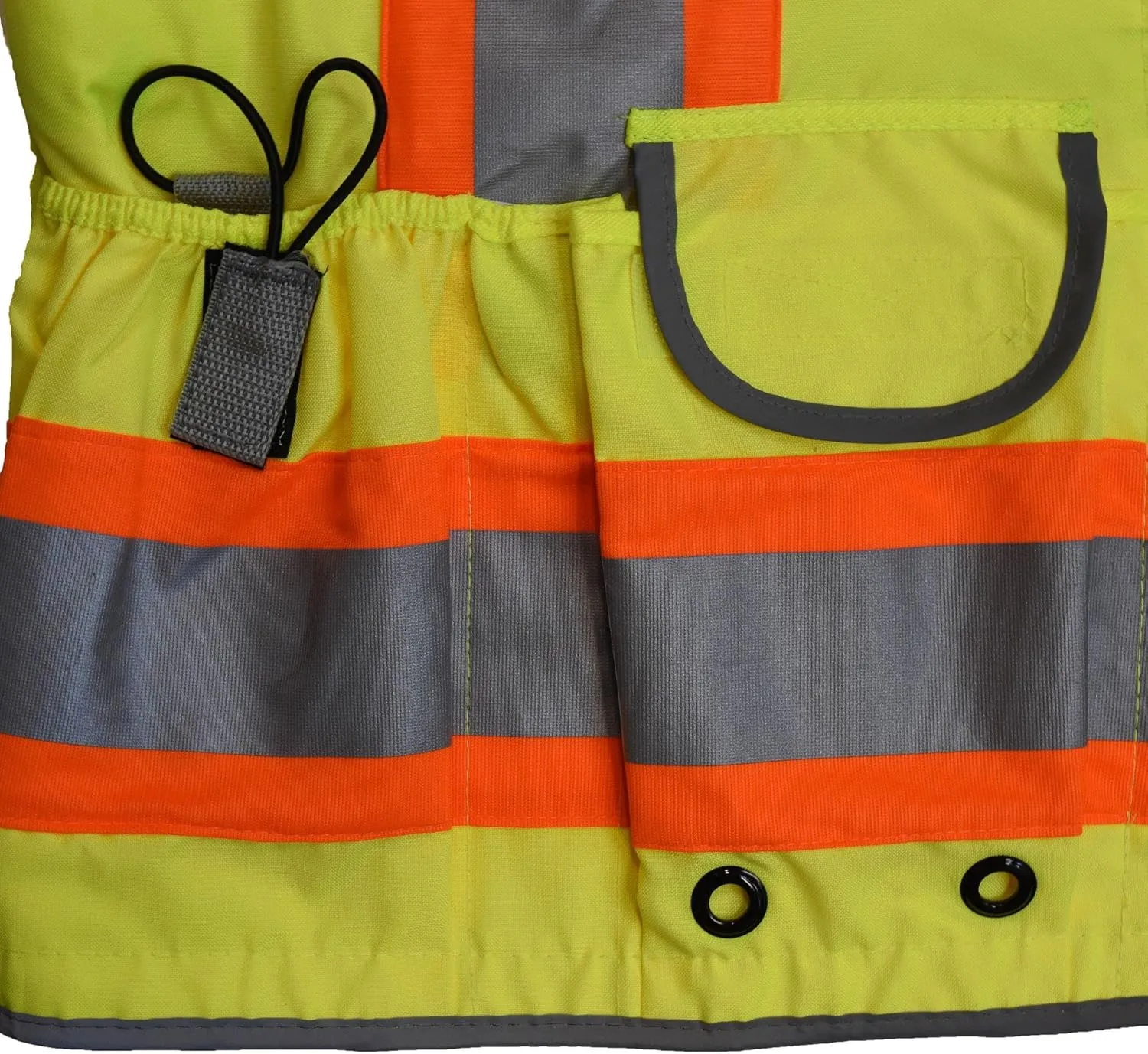 RADIANS SV55 Class 2 Heavy Woven Two Tone Engineer Vest with Padded Neck