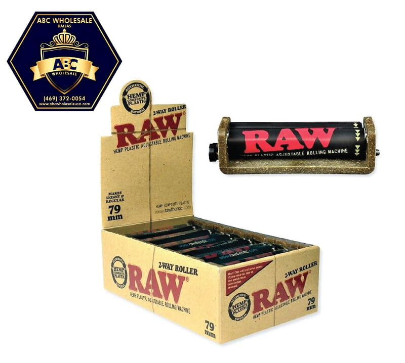 RAW 2 WAY ROLLER 79MM ROLLING MACHINE ( FOR 1 1/4 & 1 1/2) SIZES