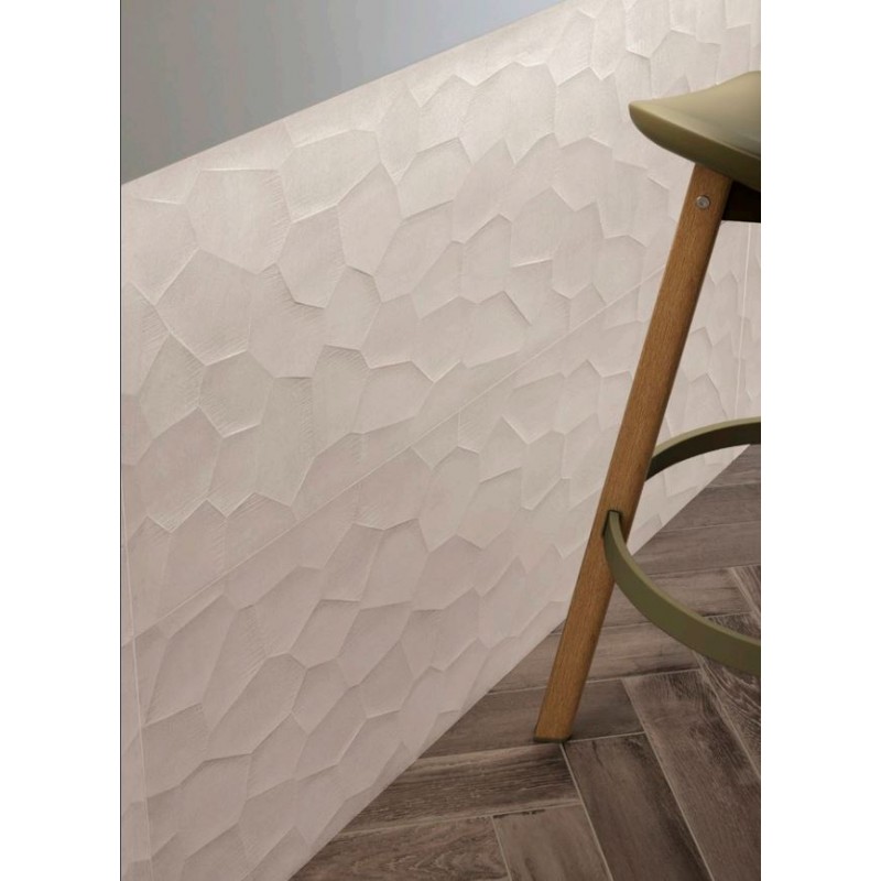 Faianta RAGNO by MARAZZI, TERRACRUDA CALCE STR ARTE 3D, 40x120, R657, mp/cutie 2.4
