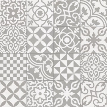 Gresie RAGNO by MARAZZI, CONTRASTI DECORO MIX GRIGIO R7GY, 20X20