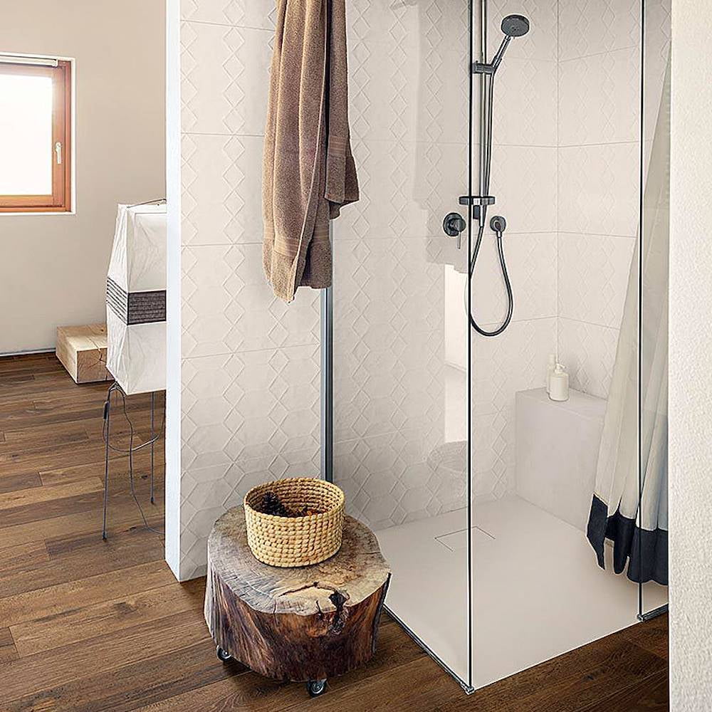 Faianta RAGNO by MARAZZI, RESINA AVORIO STR BEE 3D RETTIFICATO 8mm 40X120, R79R
