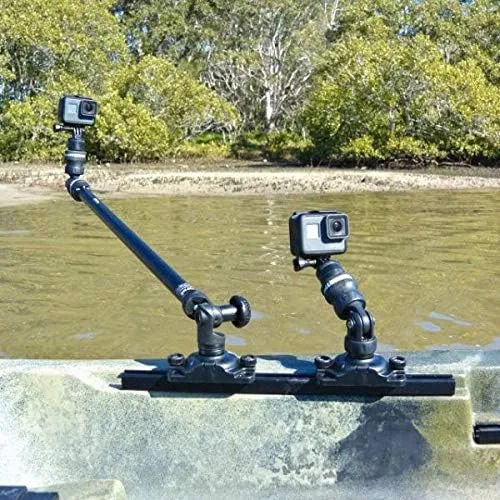 RAILBLAZA Kayak Action Camera Mount Pole Kit, Compatible with StarPort Mount