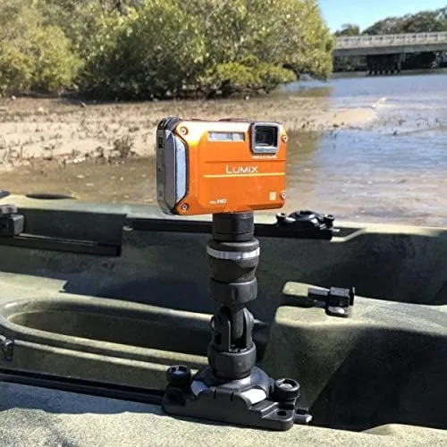 RAILBLAZA Kayak Action Camera Mount Pole Kit, Compatible with StarPort Mount