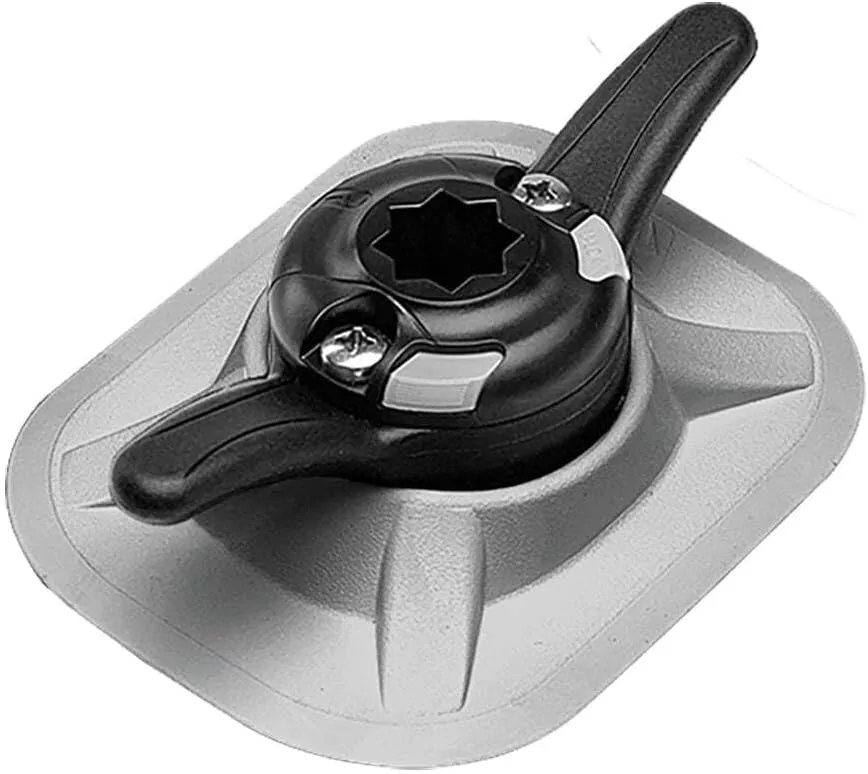 RAILBLAZA RibMount CleatPort 3M Self Adhesive Inflatable Boat Dinghy Glue on Mount for Inflatable Boat Accessories Grey